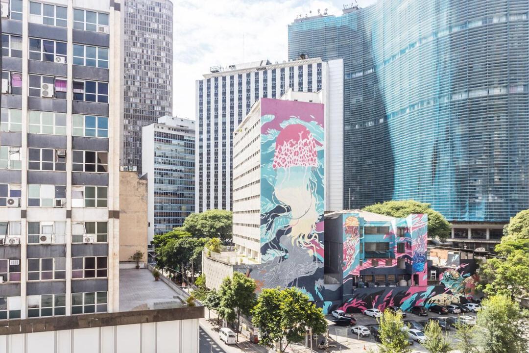 Apto No Cartao Postal Da Cidade De São Paulo Luaran gambar